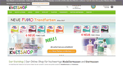 Desktop Screenshot of knete-billiger.de